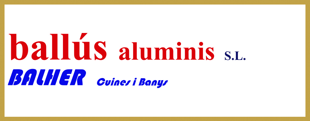 Logo de Ballús Aluminis